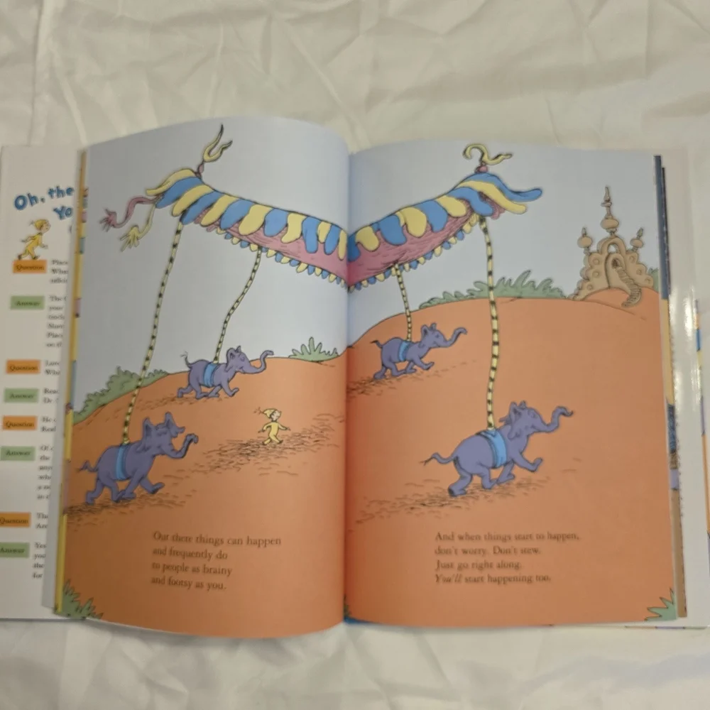 Oh the Places You'll Go by Dr Seuss Book NEW